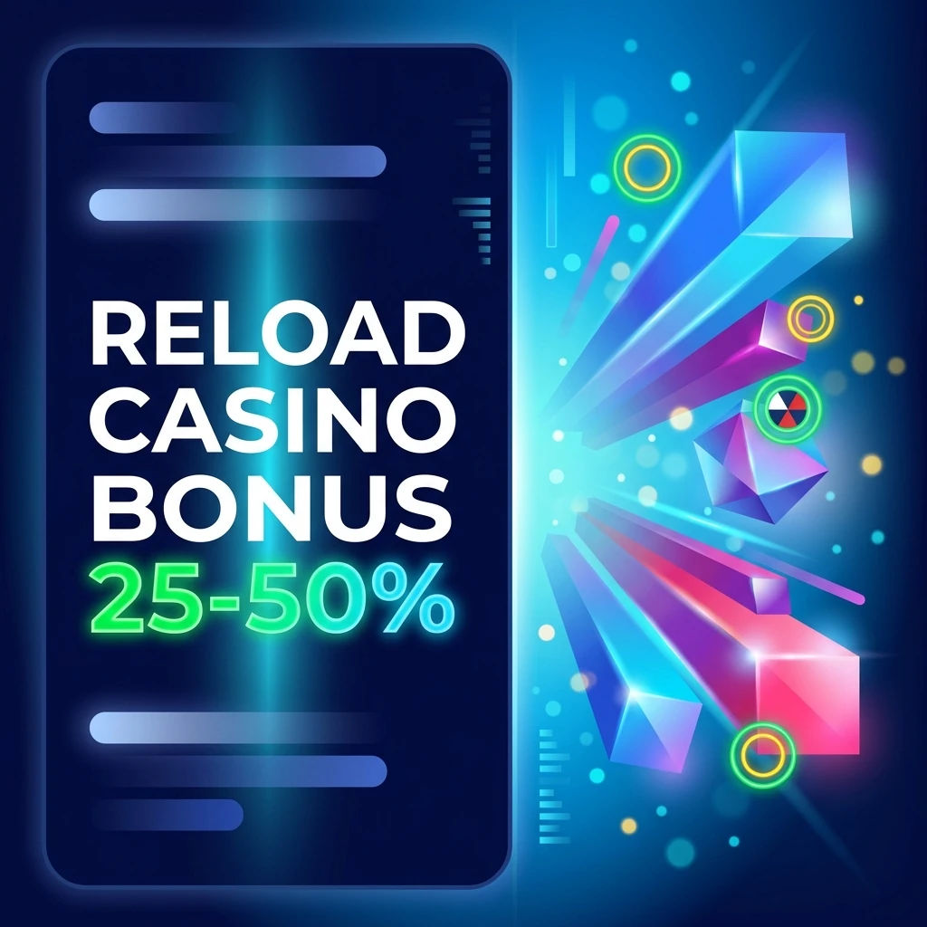 Reload Casino Bonus 25-50%