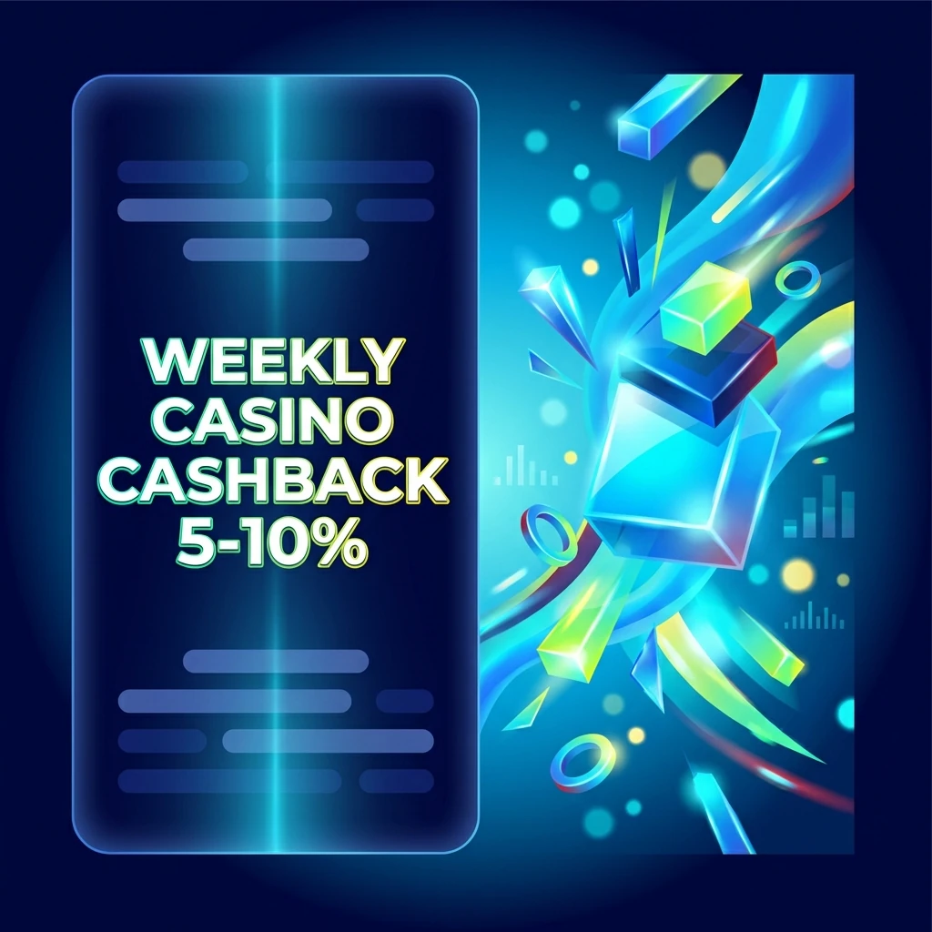 Weekly Casino Cashback 5-10%